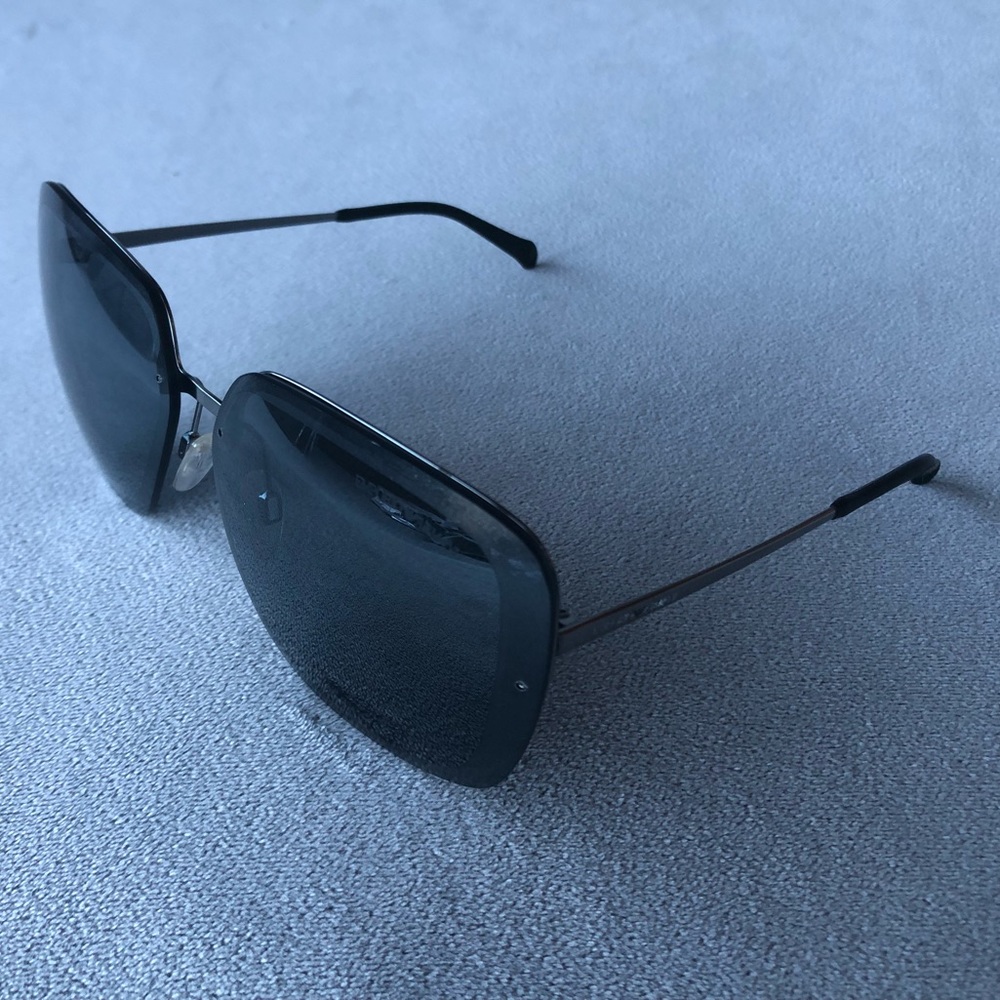Emporio Armani ~ Semi-Rimless Square Sunglasses